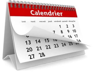 Changement calendrier en droit criminel